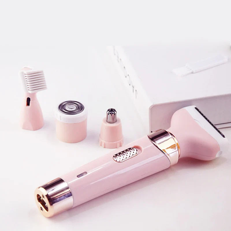 Depiladora Facial y Corporal 4 en 1 - Precisión y Cuidado Total